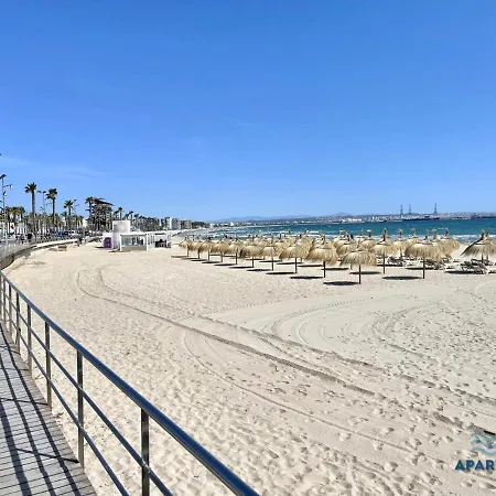 Apartbeach Europeos Junto Playa Climatizado Con Gran Terraza Y Muy Luminoso *