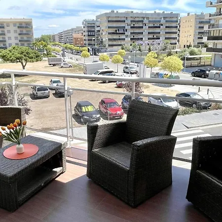 Apartbeach Europeos Junto Playa Climatizado Con Gran Terraza Y Muy Luminoso * La Pineda